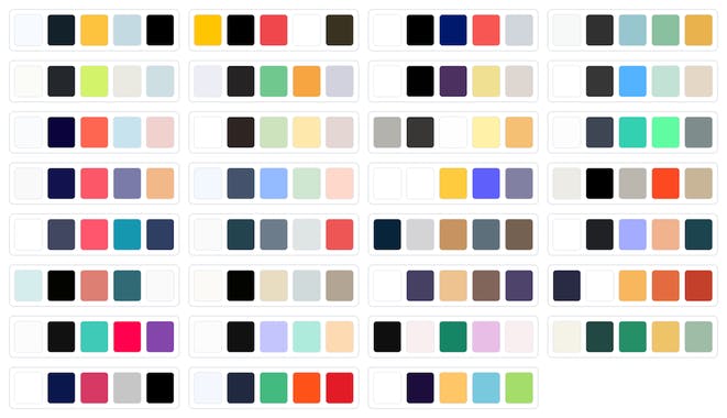 Actionable Color Palettes