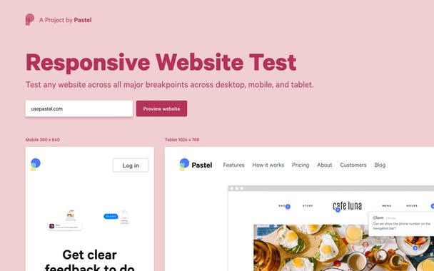 Responsive Website Test