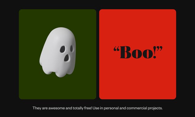 Free 3D Halloween Illustrations