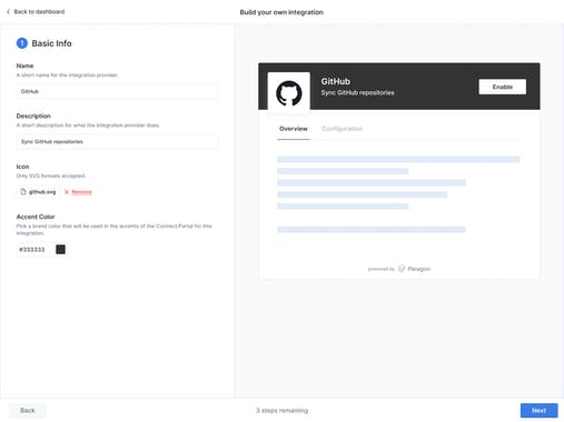 Paragon Custom Integration Builder