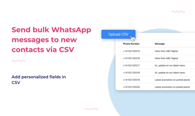 WhatsApp Broadcast by NovoChat