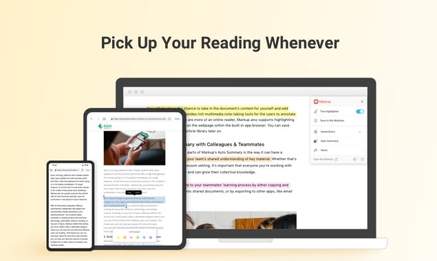 Markup Extension By Kdan Mobile
