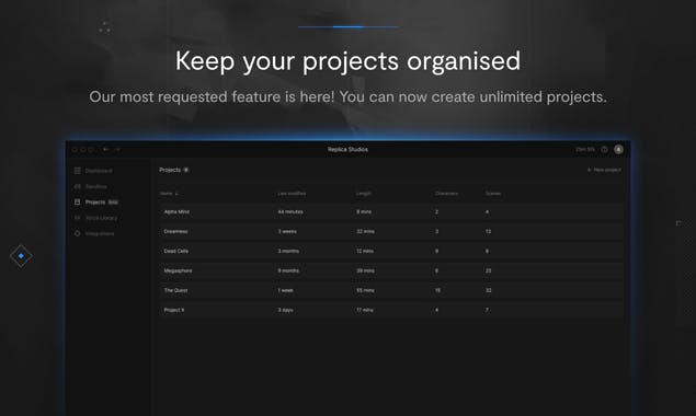 Replica Studios v0.1.0