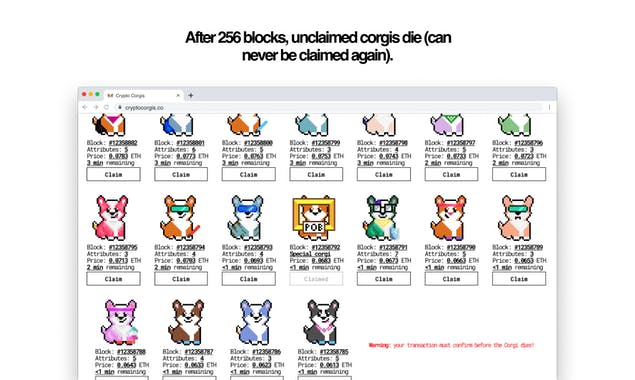 Crypto Corgis