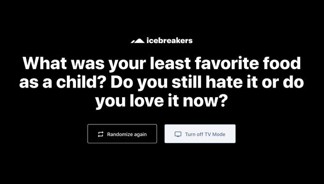 Icebreaker Questions