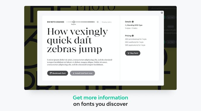 Fonts Ninja Chrome Extension
