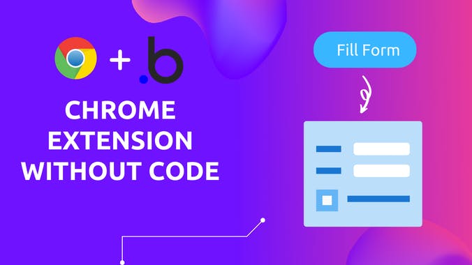 Chrome Extension for Bubble