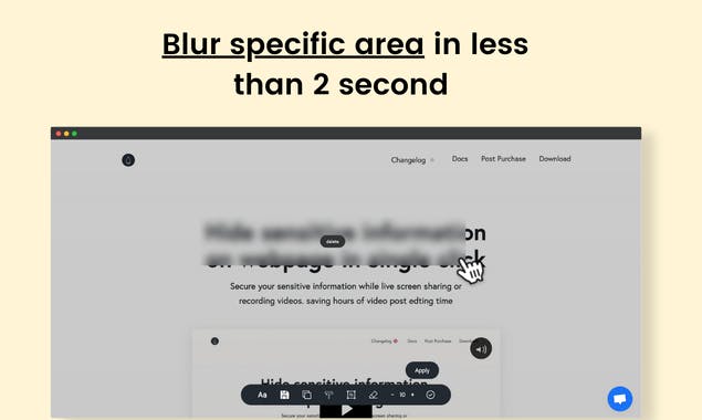 Blurweb App