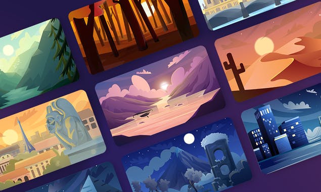 Scenic Background Animations