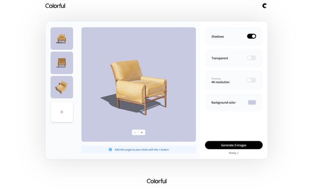 Packshot Generator by Colorful