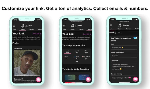 SnipLink - Your social website