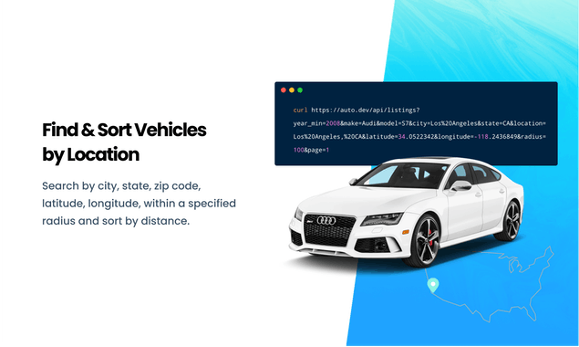 Vehicle Listings API
