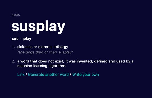 This Word Does Not Exist