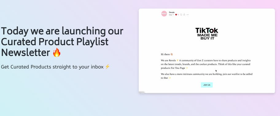 Product Playlists