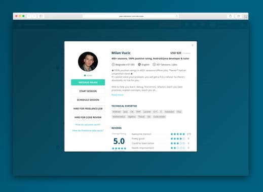 Code Review by Codementor