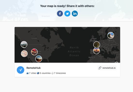 Map Builder for Remote Teams