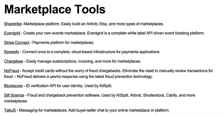 Marketplace Resource Stash