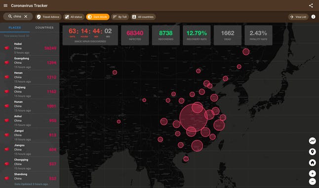 Coronavirus Tracker