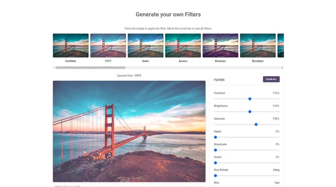 InstaFilters Generator