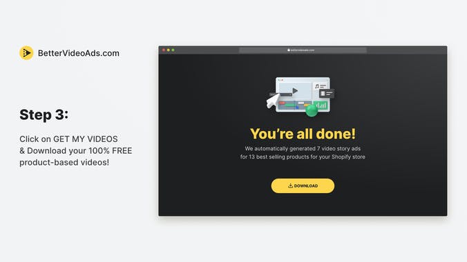 Better Video Ads for Shopify
