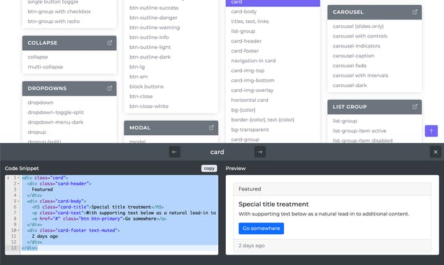 Bootstrap 5 CheatSheet