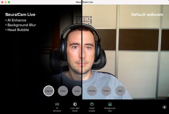 NeuralCam Live for Mac