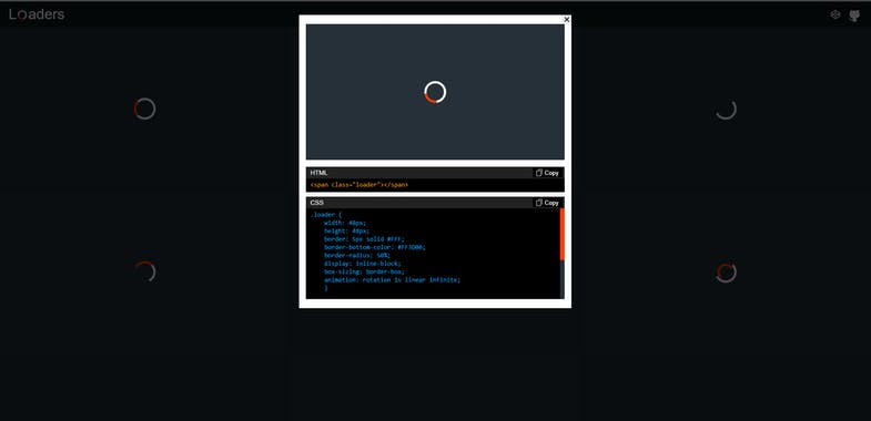 CSS Loaders