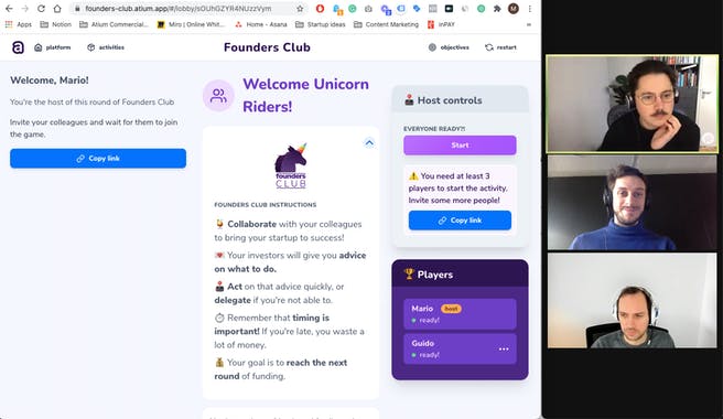 Founders Club by Atium