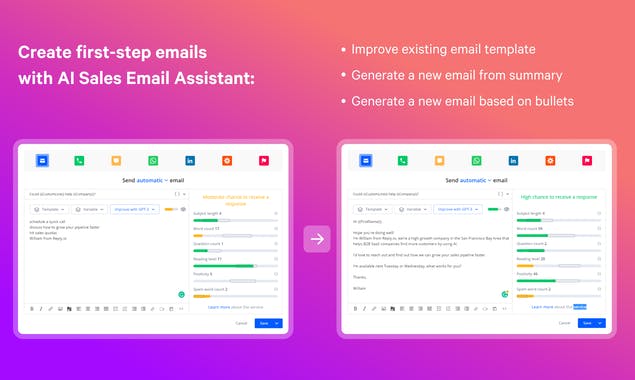 AI Sales Email Assistant by Reply