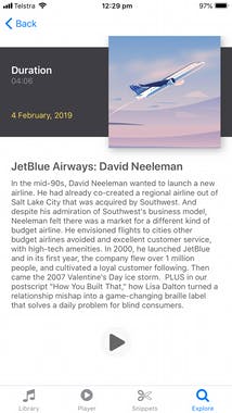 Curiohh Podcast Player