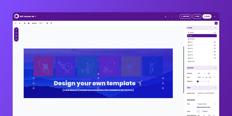 NFT Header for Twitter