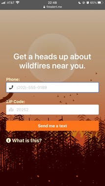 Wildfire Alerts