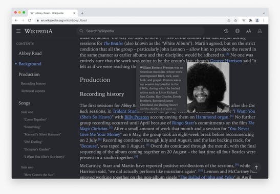 Modern for Wikipedia