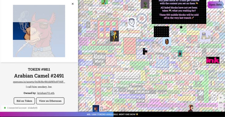 MillionDollarTokenPage.com