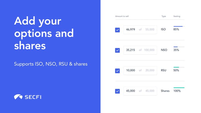 Startup Equity Profit Simulator by Secfi
