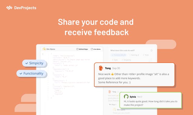 DevProjects by Codementor