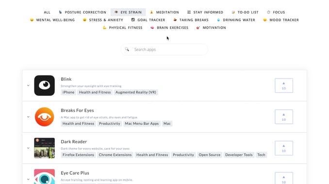 Self-care apps for remote work