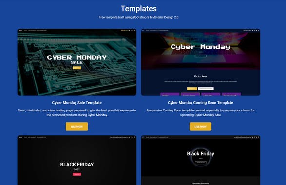 Cyber Monday Deals Generator
