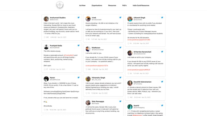 Donate to India's Covid Relief