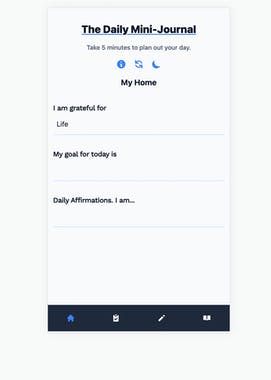 The Daily Mini-Journal 2.0