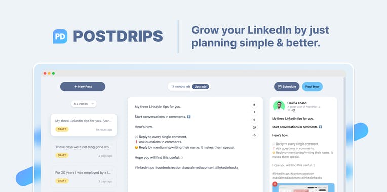 Postdrips by Contentdrips