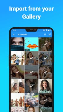 Secret Clock Photo Locker App