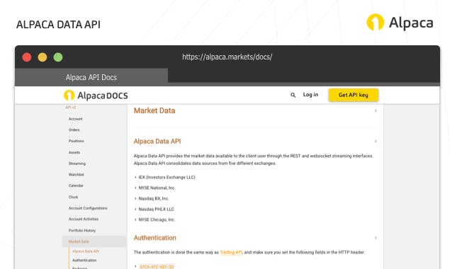 Alpaca Data API