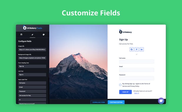 Sign-Up Form Generator