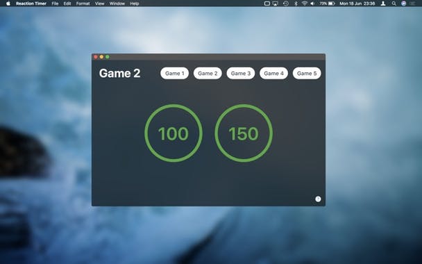 Reaction Timer for Mac