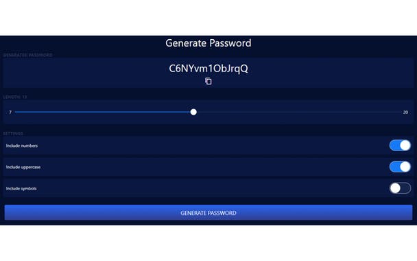 Password Generator