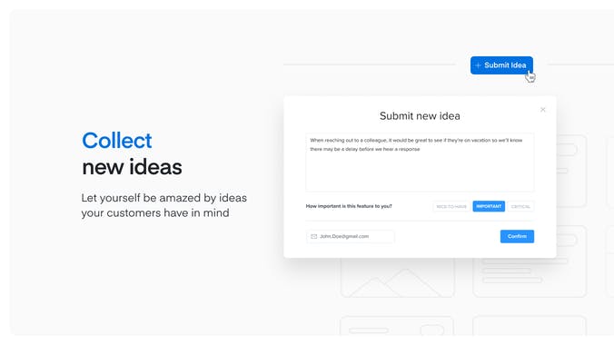 productboard Customer Feedback Portal
