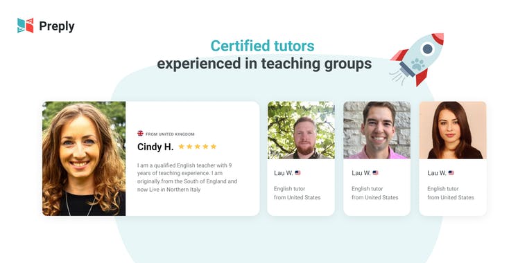 Preply English Group Classes