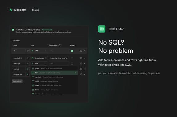 Open Source PostgreSQL Studio