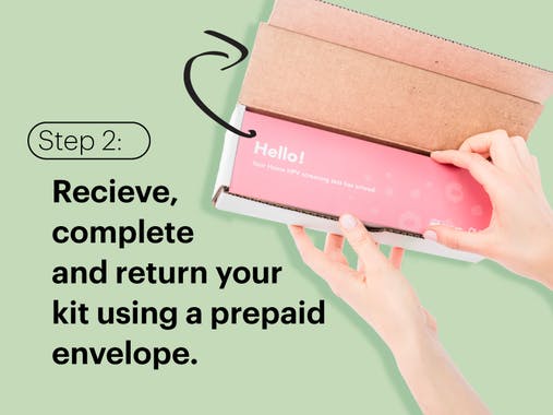 Nurx at-home HPV screening kit